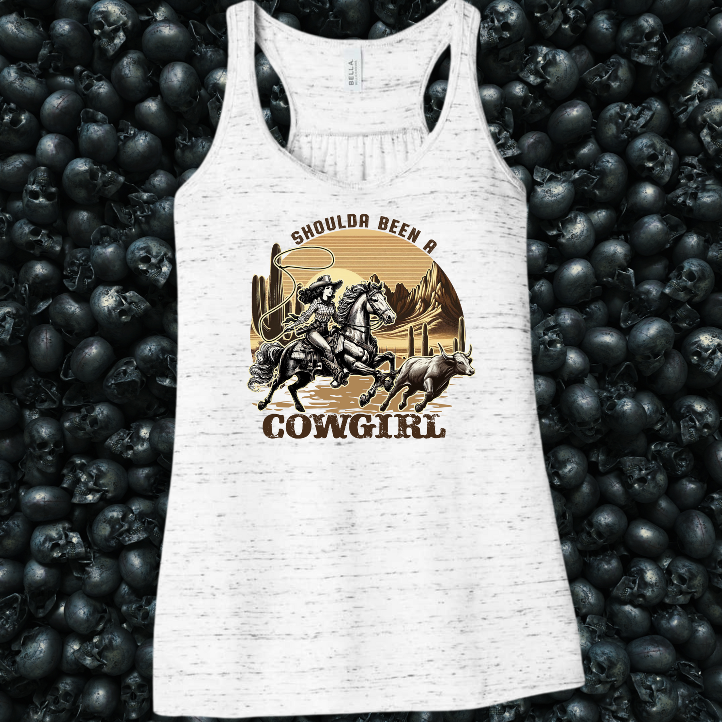 Shoulda been a cowgirl Tank Top