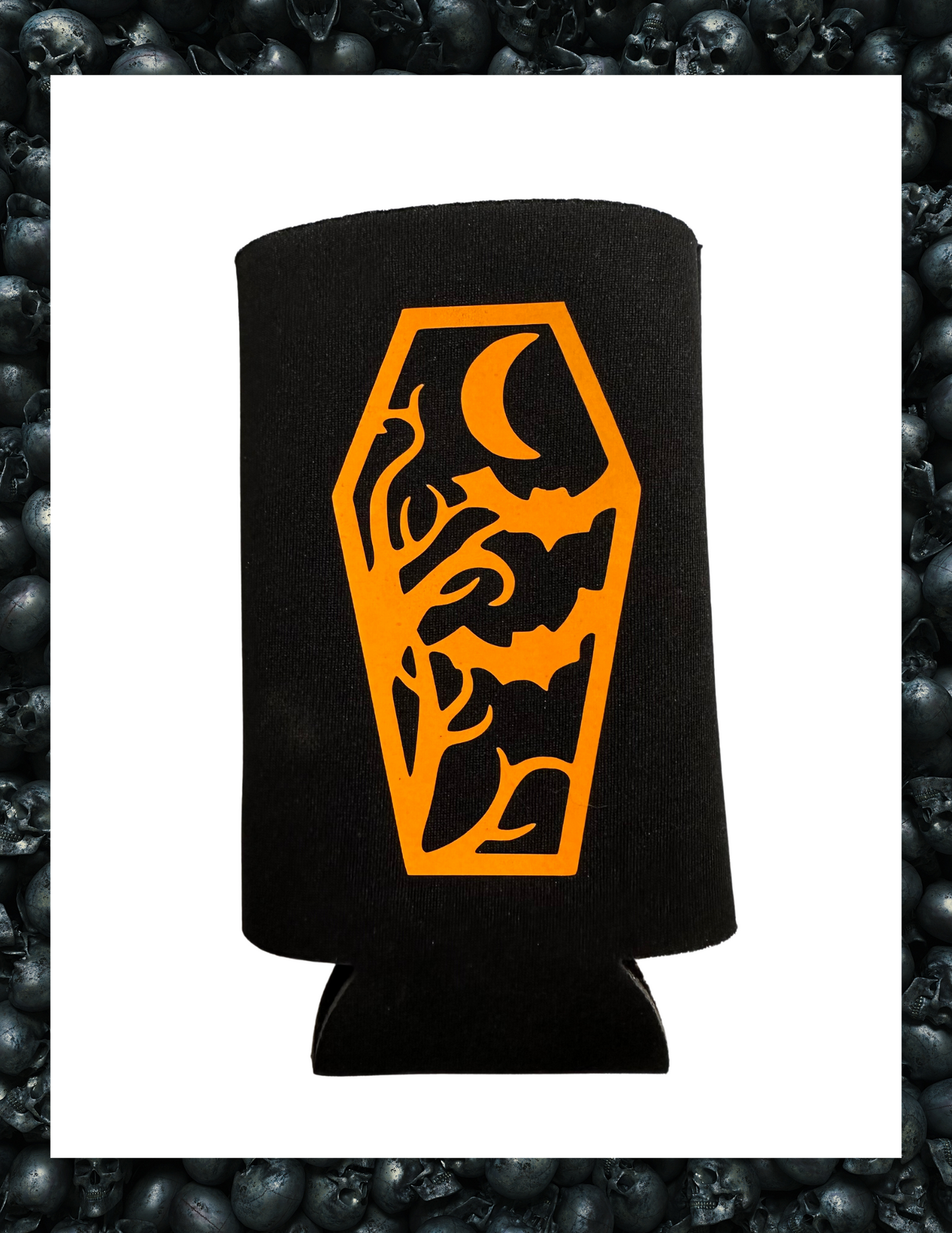 Koozie-Orange Coffin