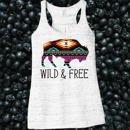 Western Buffalo Wild & Free Tank Top