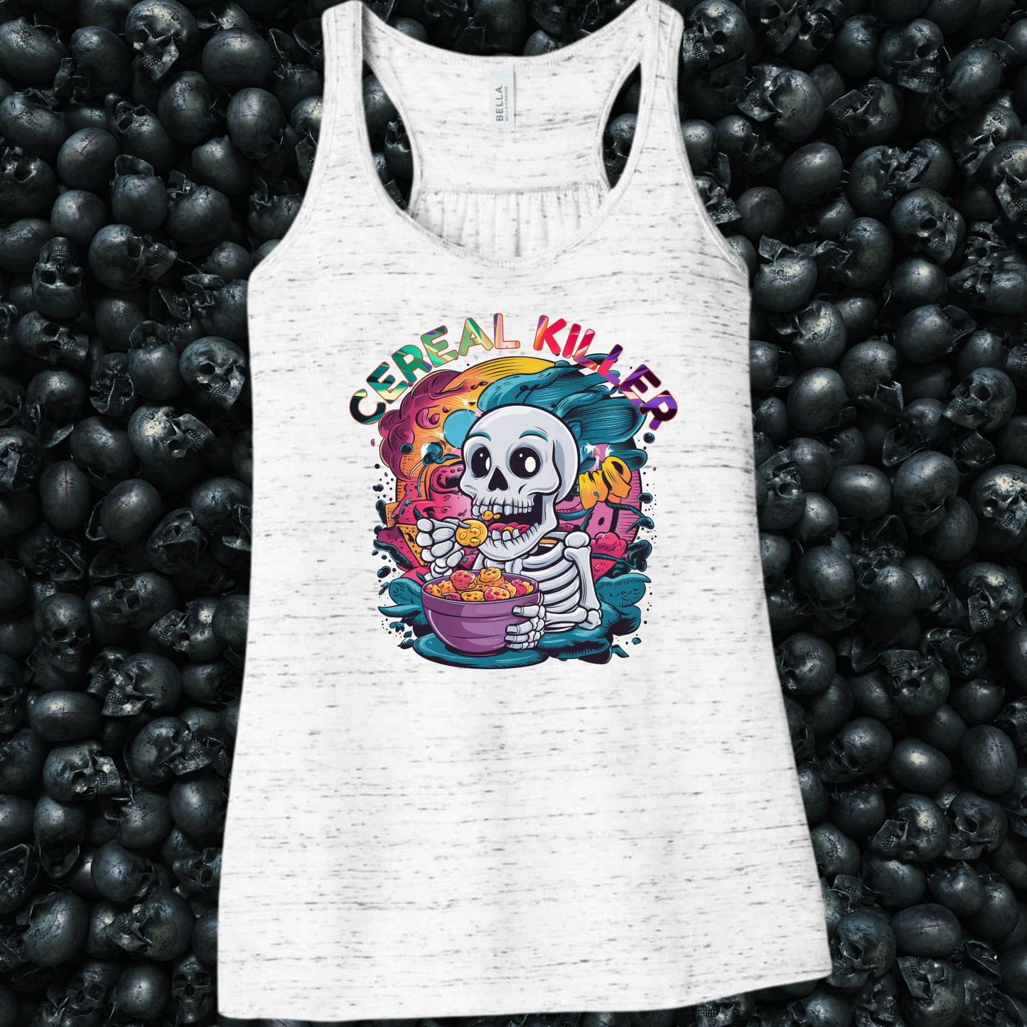 Cereal Killer Skeleton Tank Top