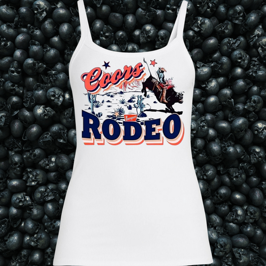 Western Coors Rodeo Tank Top