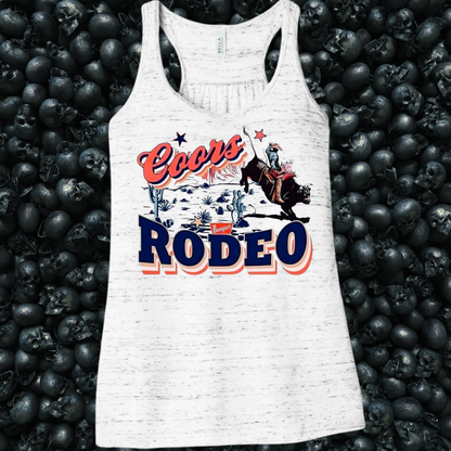 Western Coors Rodeo Tank Top