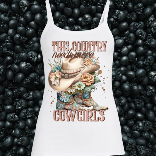 This Country Needs more Cowgirls Tank Top