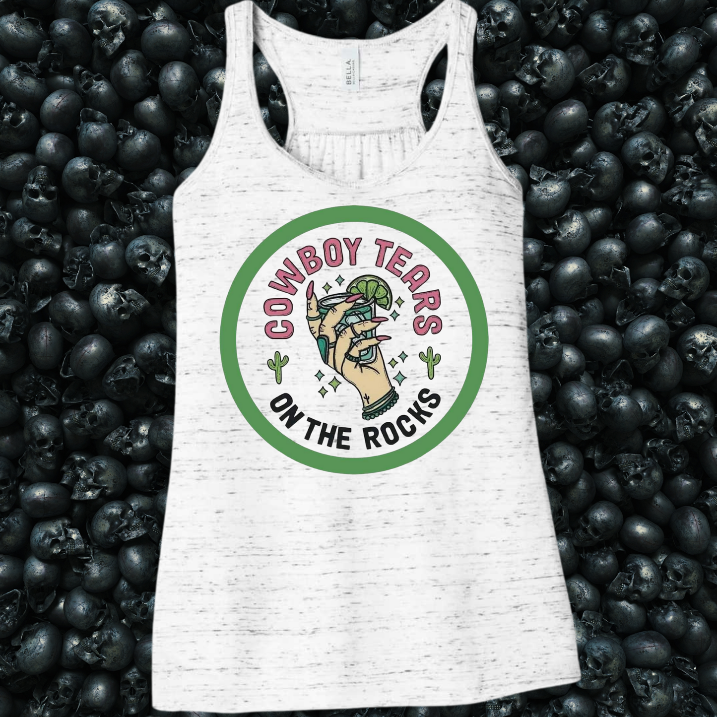 Cowboy Tears on the Rocks Tank Top