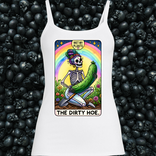 Gardening Tarot Card The Dirty Hoe Tank Top