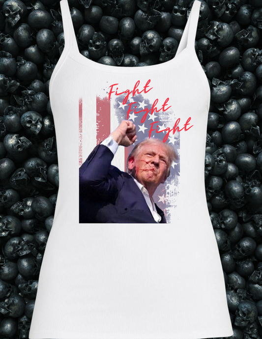 Trump 'Fight Fight Fight' Design 2 Tank Top