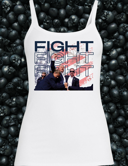 Trump 'Fight Fight Fight' Design 1 Tank Top