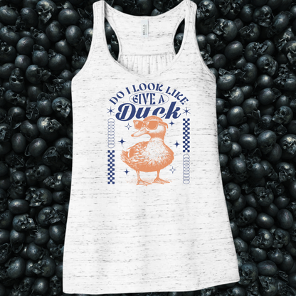 Do I look like I give a Duck? Tank Top