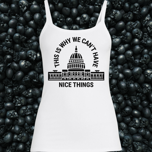 This is why we can't have nice things Government Tank Top