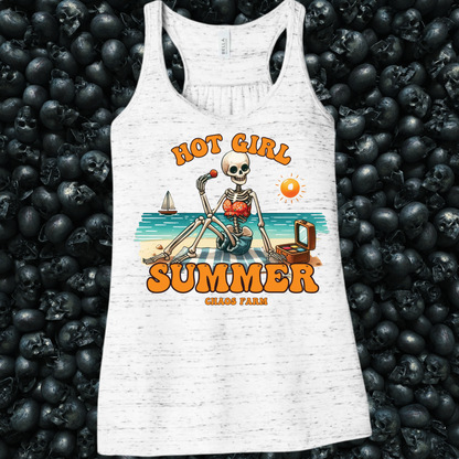 Hot Girl Summer Skeleton Tank Top