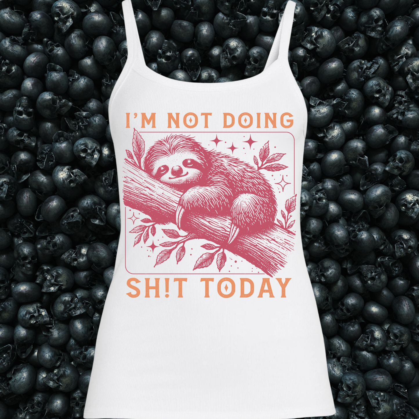 I'm not doing shit today sloth Tank Top