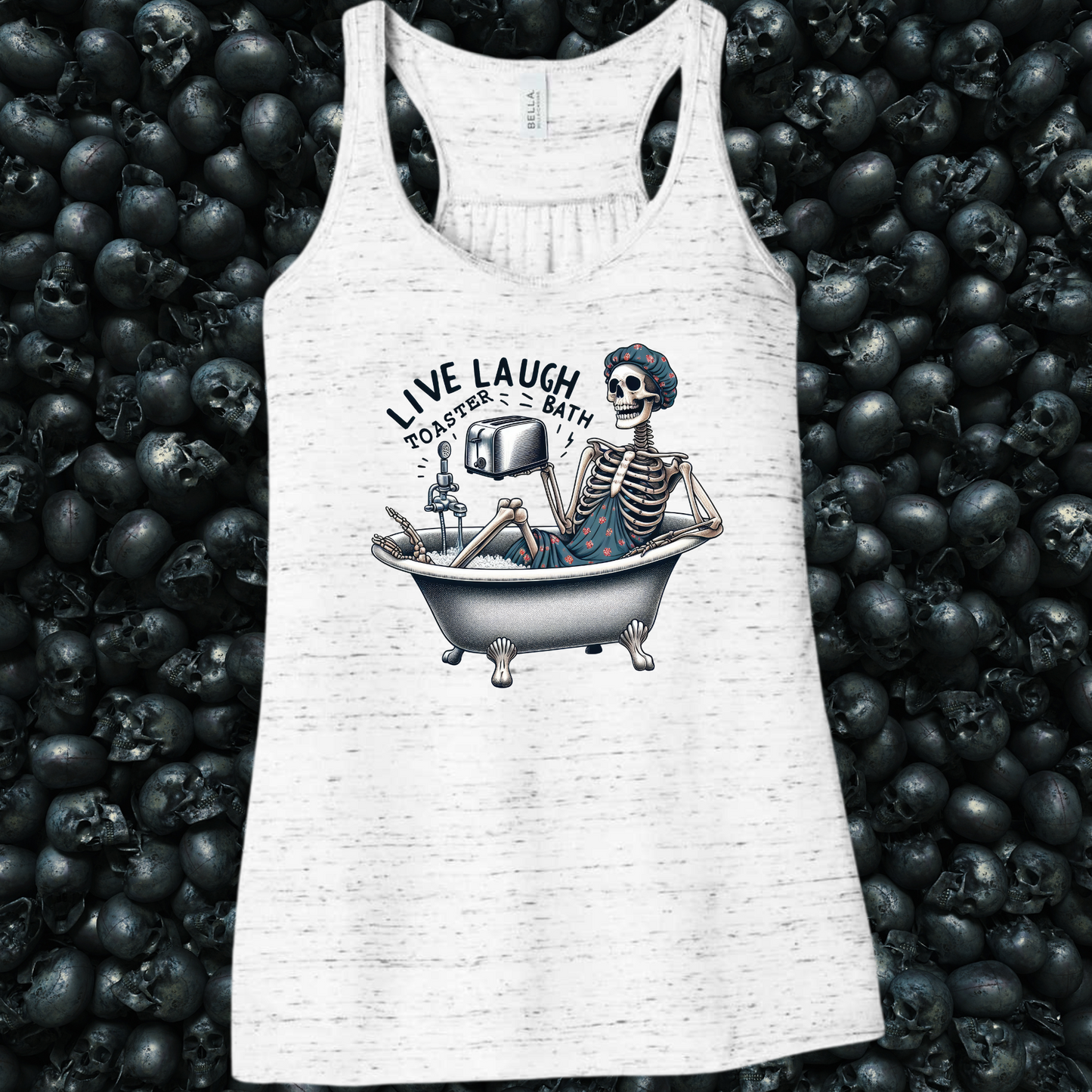 Live Laugh Toaster Bath 1 Tank Top