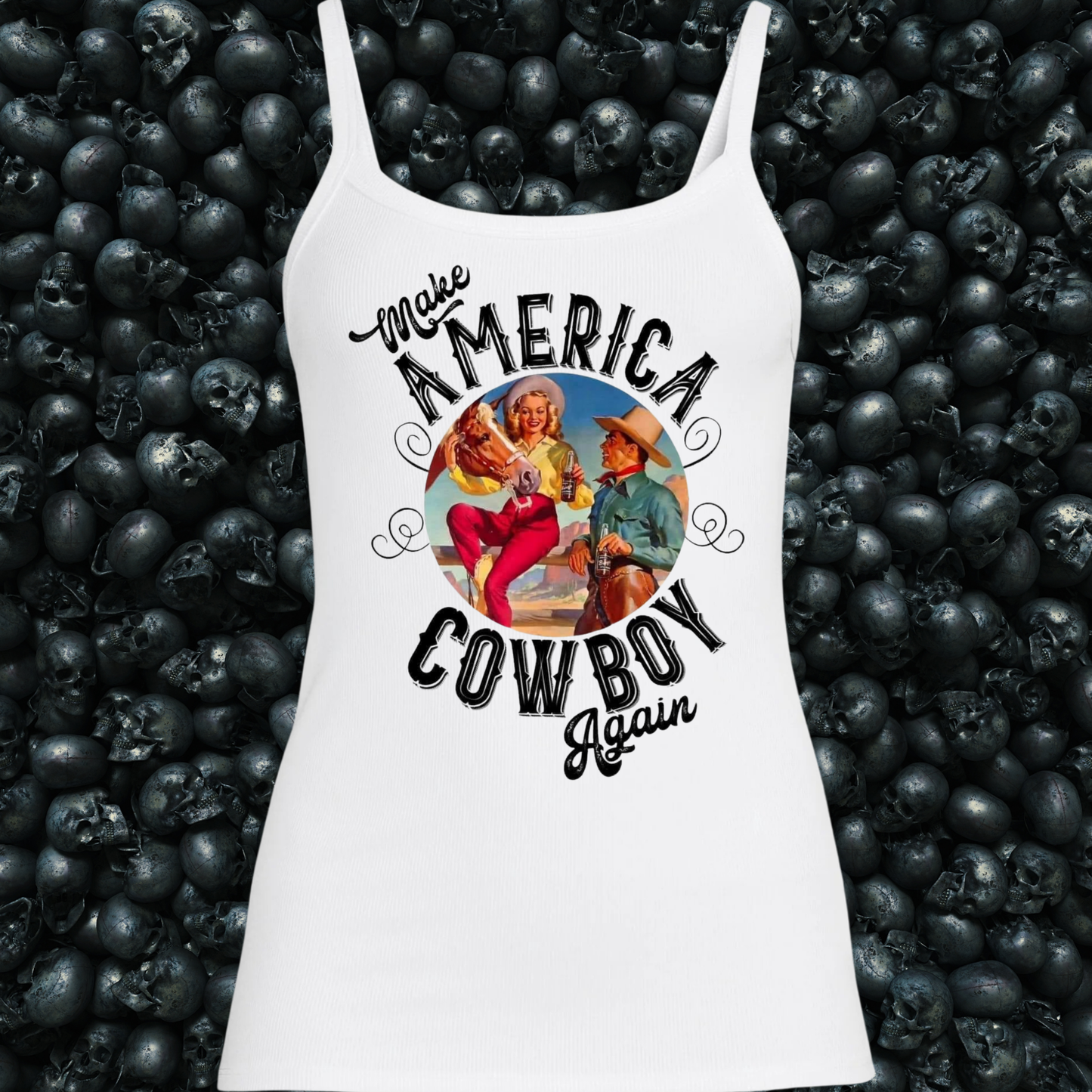 Make America Cowboy Again Tank Top