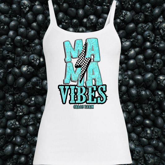 Turquoise Mama Vibes Tank Top