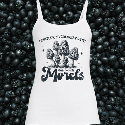 Amateur Mycologist with Questionable Morels Tank Top