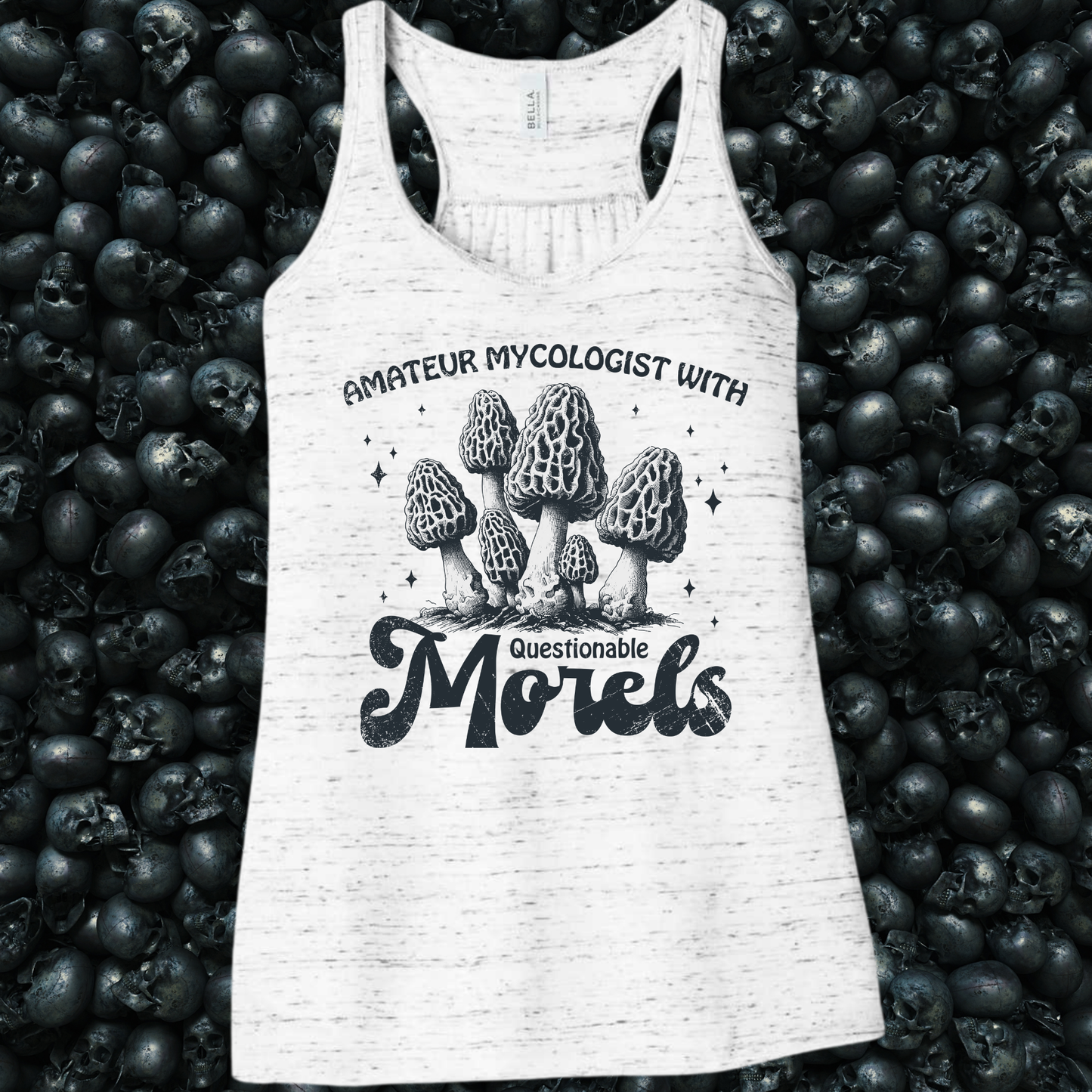 Amateur Mycologist with Questionable Morels Tank Top