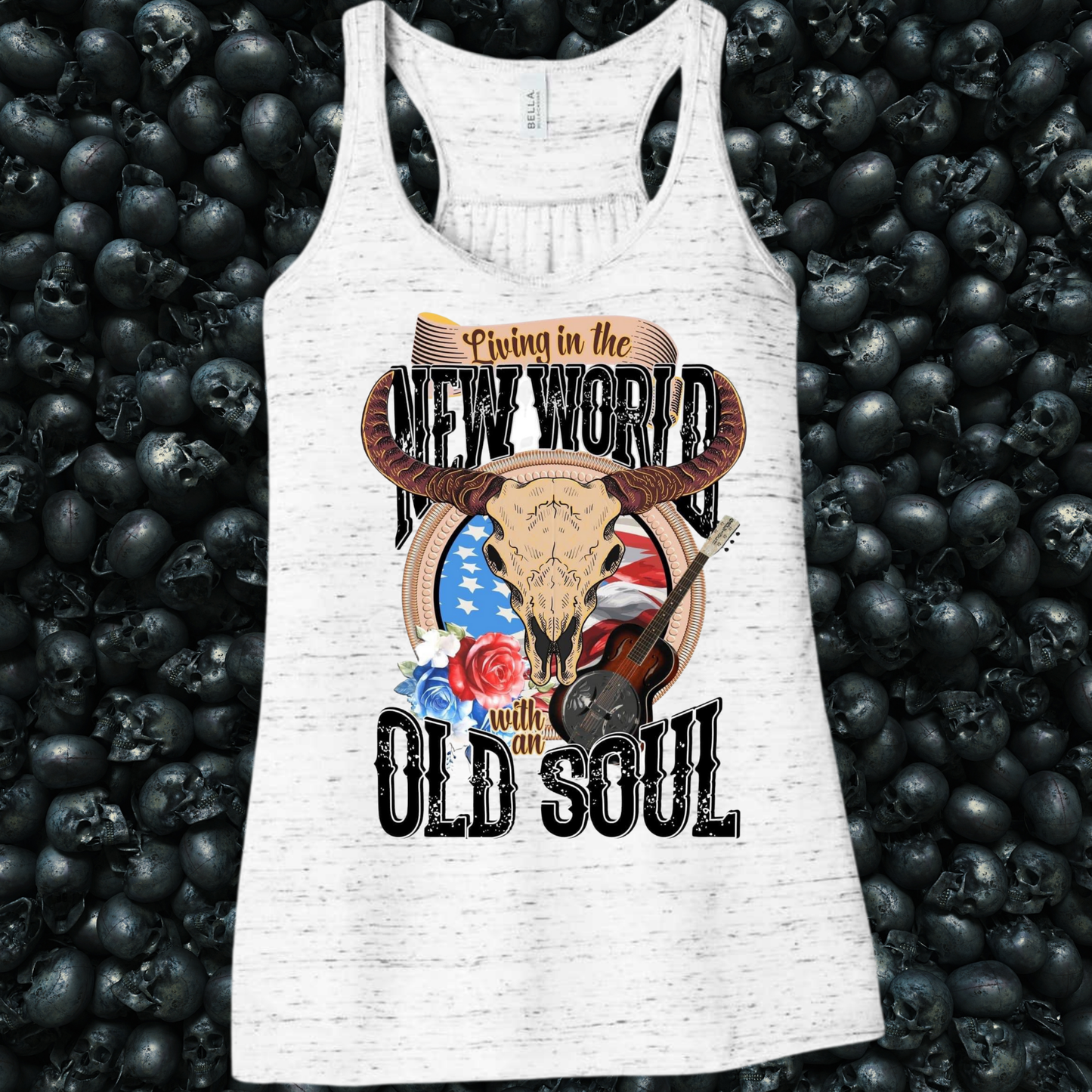 Living in the New World with an Old Soul Tank Top