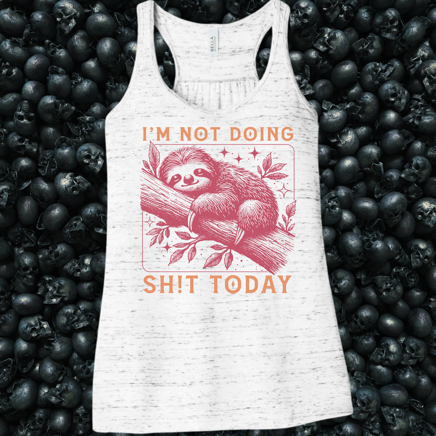 I'm not doing shit today sloth Tank Top