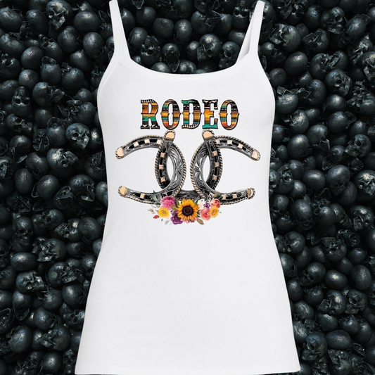 Rodeo Horseshoes Tank Top