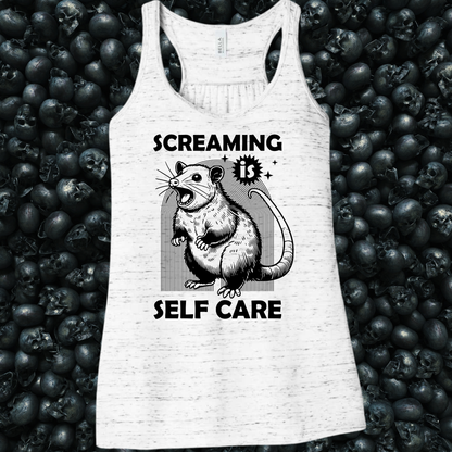 Screaming is Self Care Tank Top