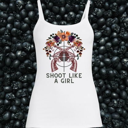 Shoot Like a Girl Tank Top