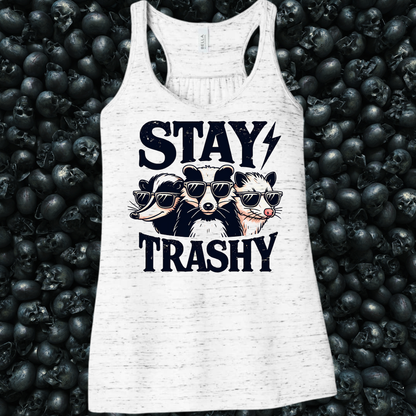 Stay Trashy Possum Skunk Tank Top