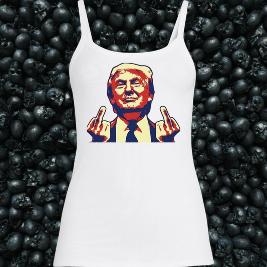 Trump Double Middle Finger Tank Top