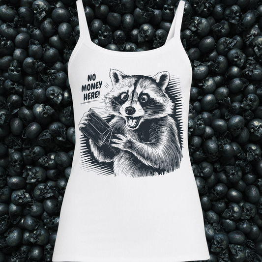 Empty Wallet Racoon Tank Top