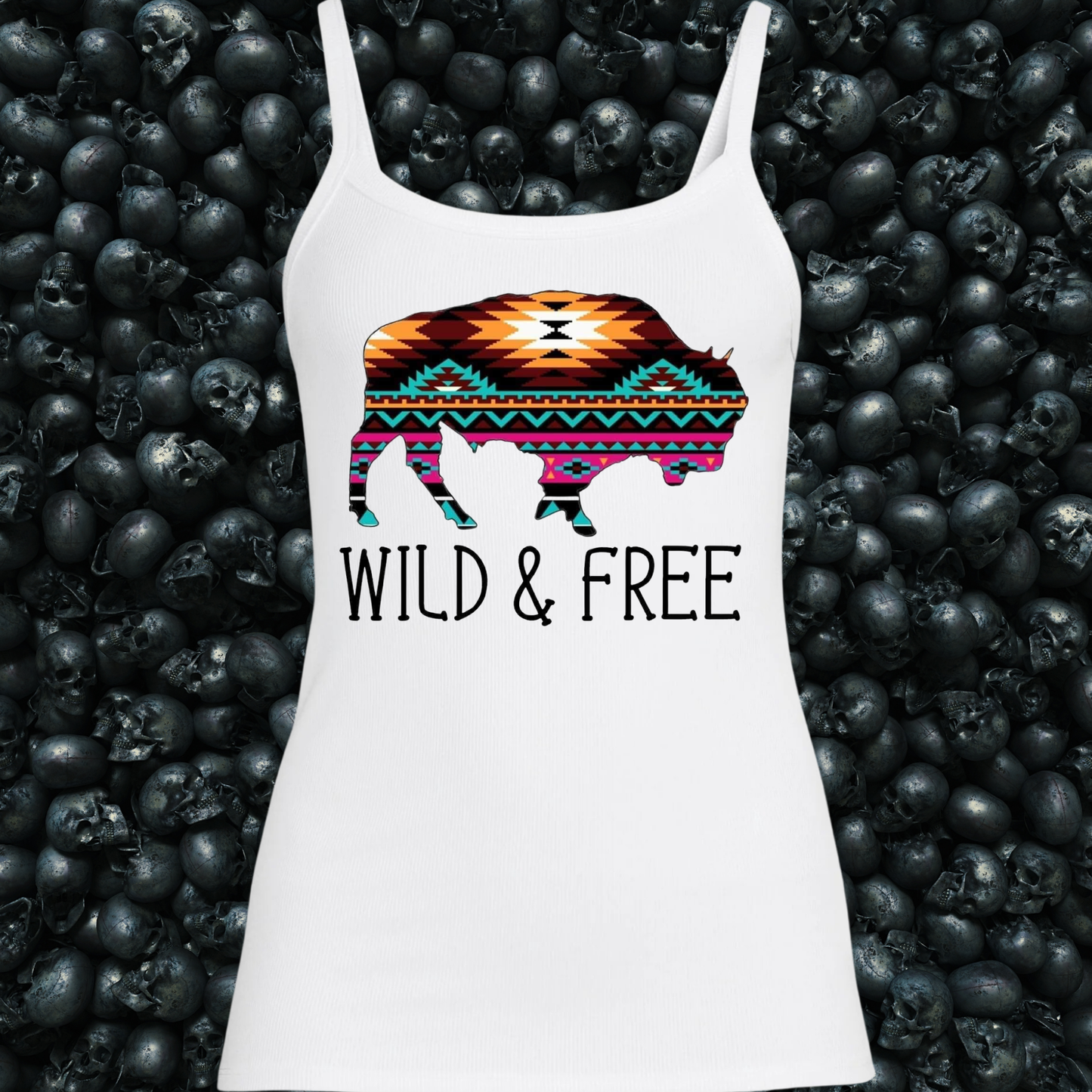 Western Buffalo Wild & Free Tank Top