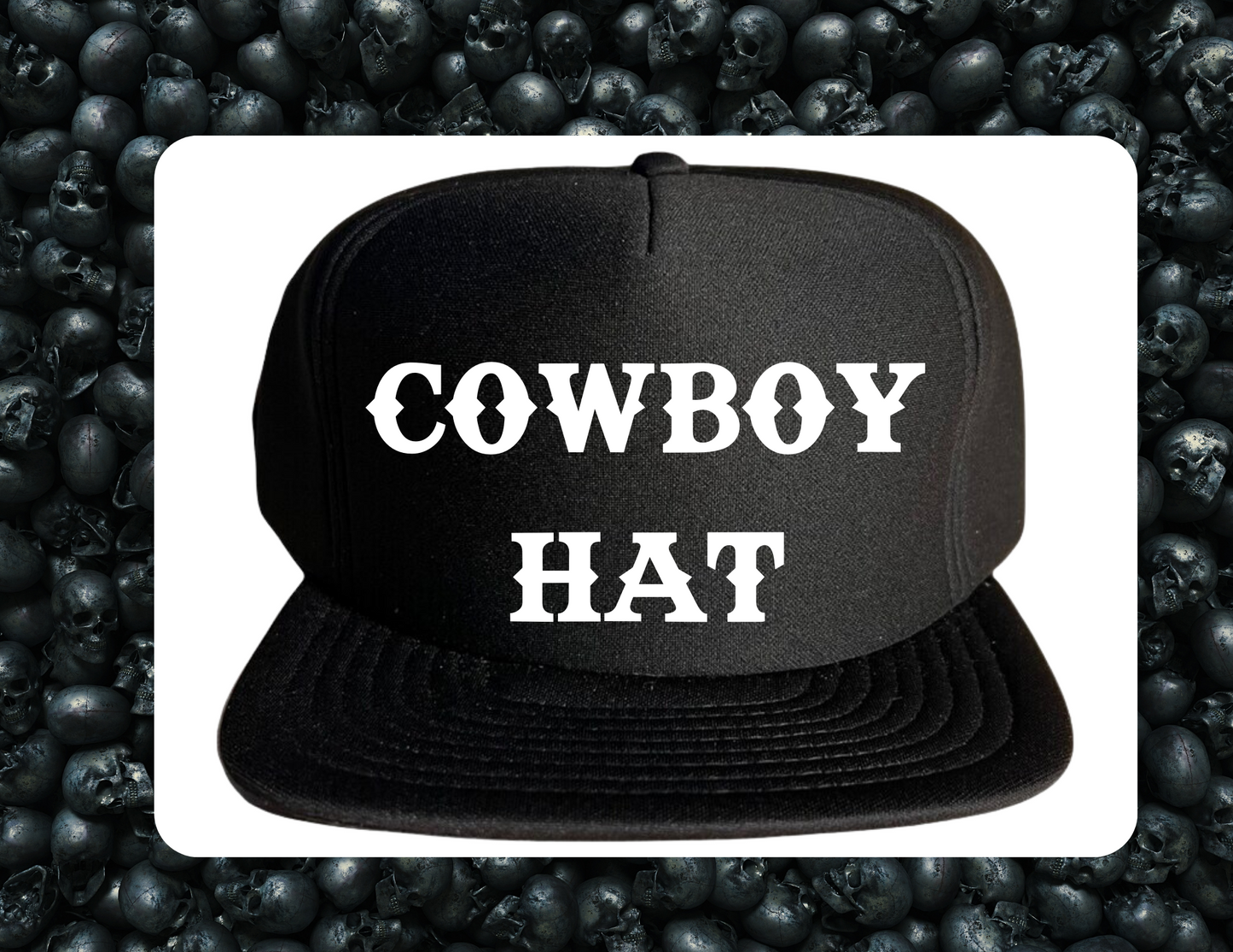 Trucker Hat- Cowboy Hat