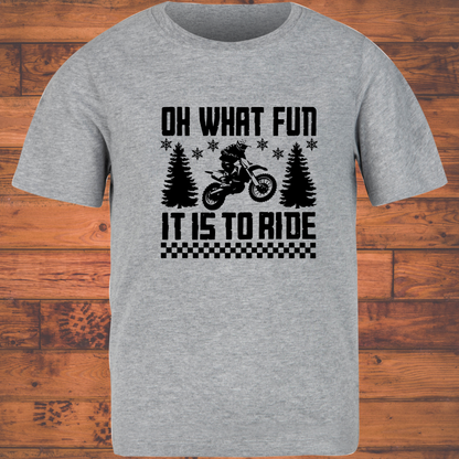 Oh What Fun it is to Ride T-Shirt