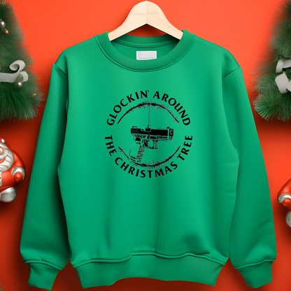 Glockin' Around the Christmas Tree Crewneck