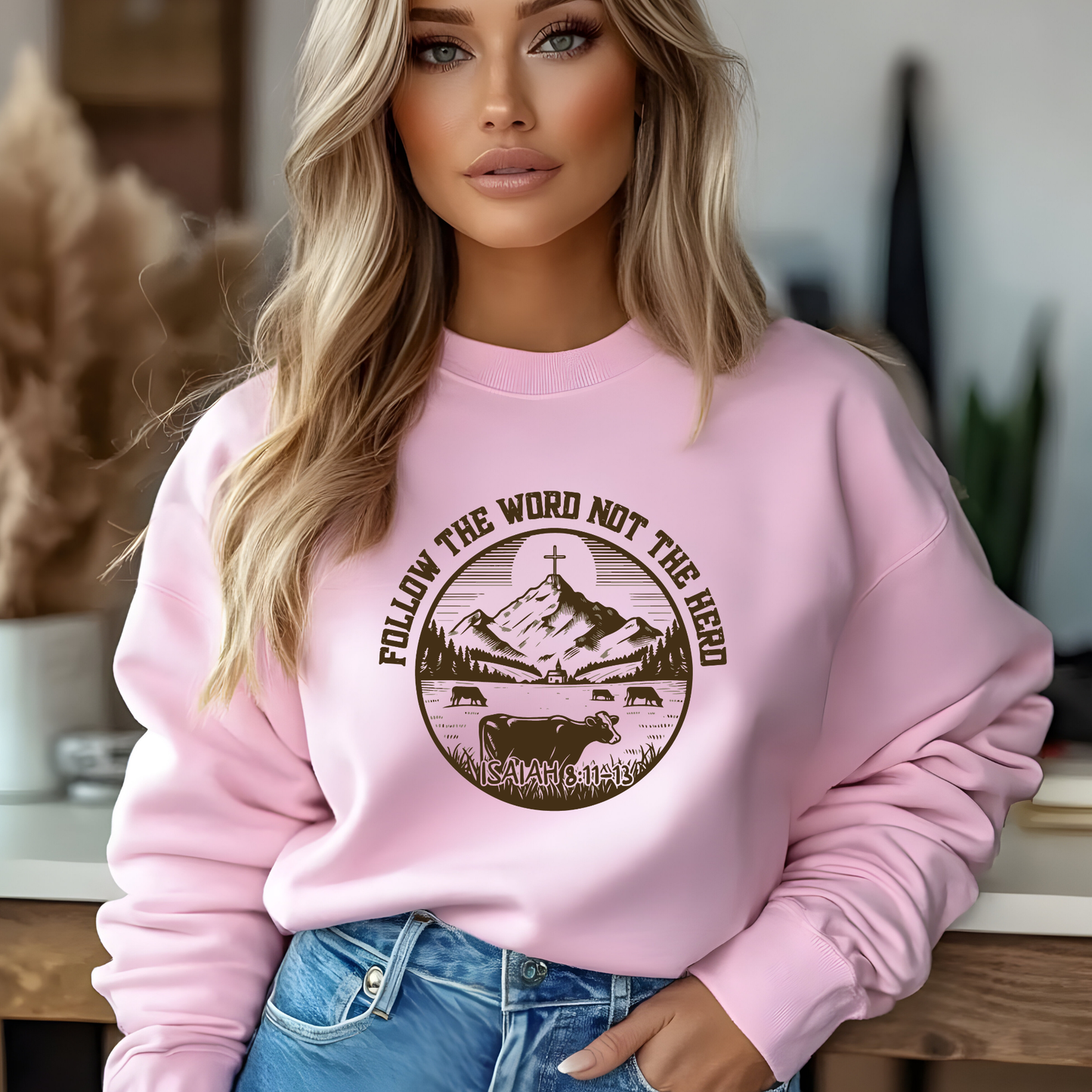 Follow the Word, Not the Herd Sweatshirt