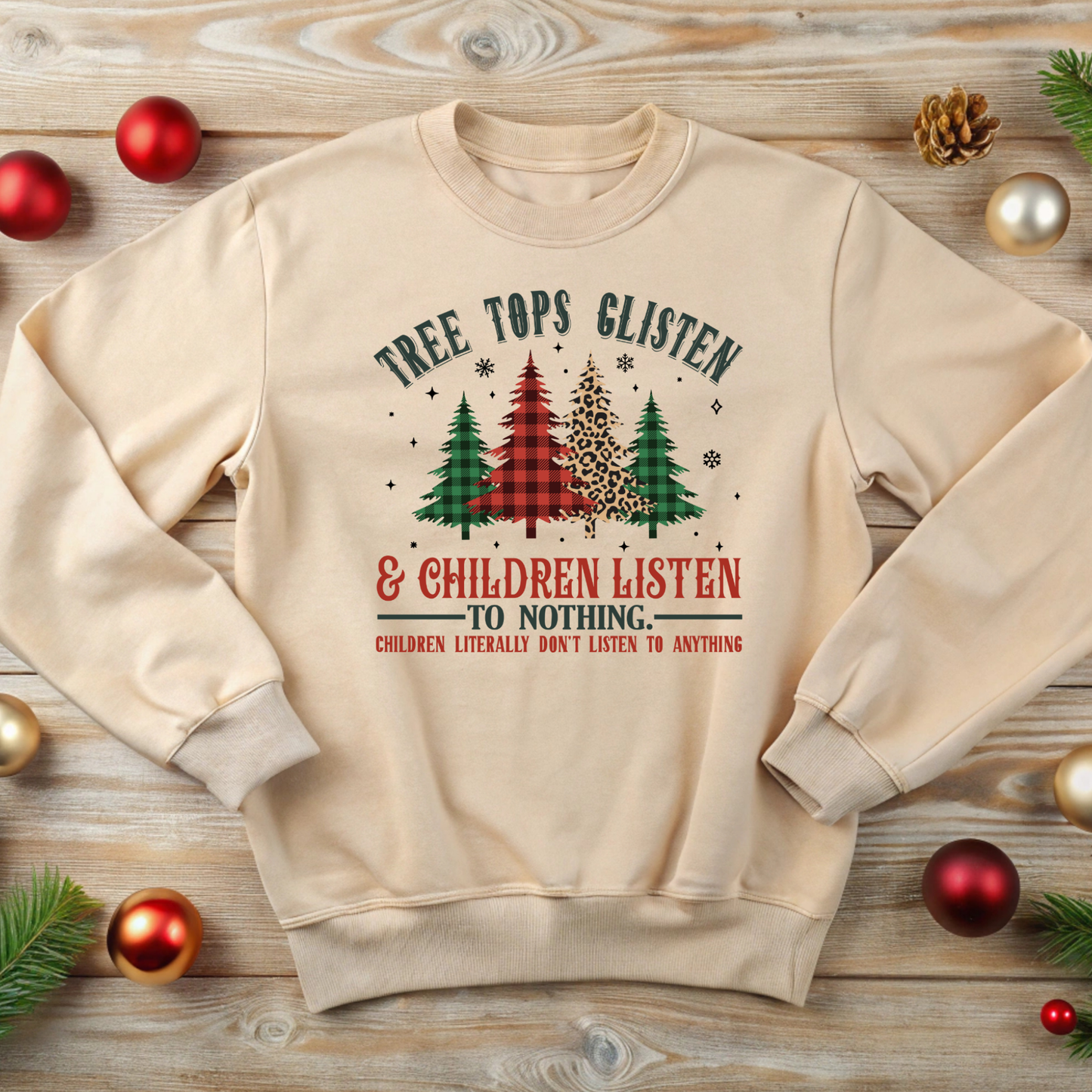 Tree Tops Glisten & Children Listen, To Nothing