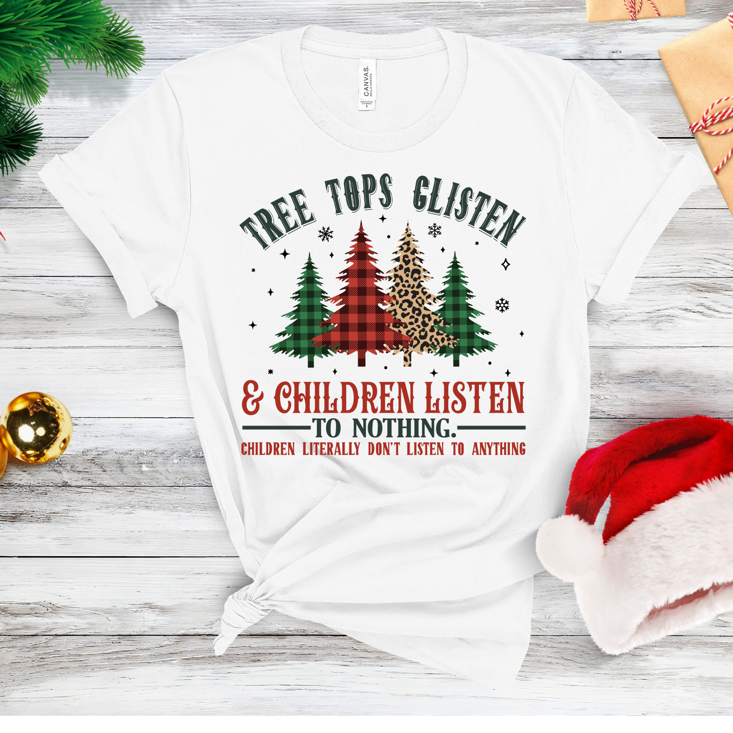 Tree Tops Glisten & Children Listen, To Nothing